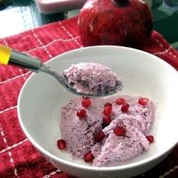Pomegranate Dragon Fruit Sorbet