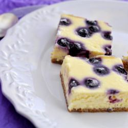 Blueberry Cheesecake Square