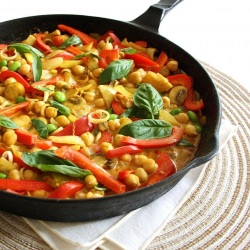 Spicy Thai Chickpeas