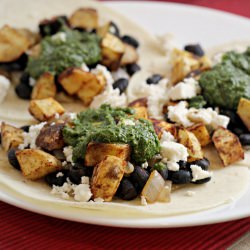 Sweet Potato Black Bean Tacos