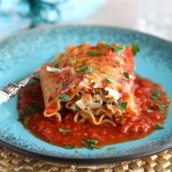Turkey Lasagna Rolls