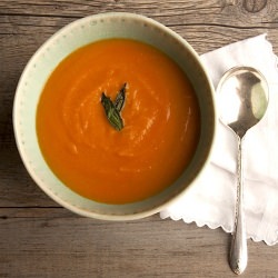 Turnip & Sweet Potato Soup