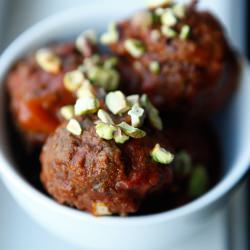 Bison Meatballs