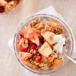 Apple Cranberry Crisp