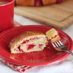 Cranberry Cream Cheese Coffeecake