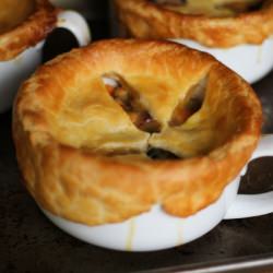 Pancetta White Bean & Chard Pot Pie