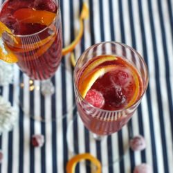 Holiday Cranberry Spritzer