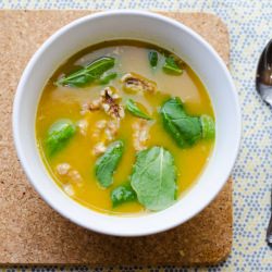 Curried Delicata Bisque