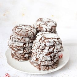 Chocolate Cookies – Candy Cane