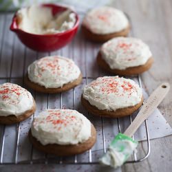 Soft Frosted Gingersnaps