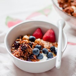Cherry and Lavender Granola