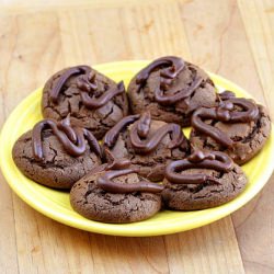 Big Old Fashioned Chocolate Cookies