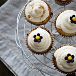 Cinnamon Swirl Cupcakes