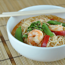 Thai Curry Soup with Shrimp