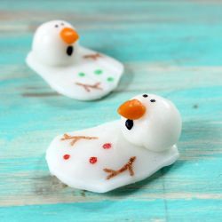 Melting Snowman Candy