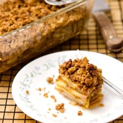 Apple Pear Crisp