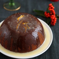 Jan Ellis Pudding with Orange Sauce