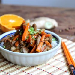 Szechuan Pork and Carrots
