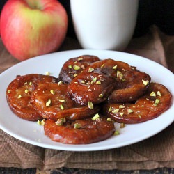 Apple Jalebi with Rabri