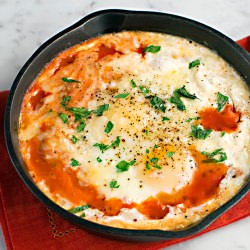 Baked Eggs in Tomato Sauce