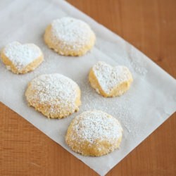 Custard Shortbread Cookies
