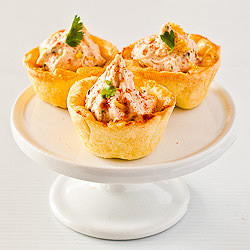 Smoked Salmon Tartlettes