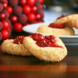 Cheesy-Cherry Cookies