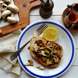 Ultimate Mushroom Bruschetta