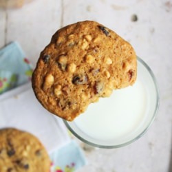 White Choc Cookies