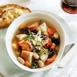 Kale, Potato & White Bean Soup