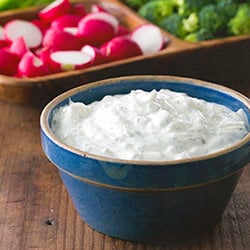 All-Natural Ranch Veggie Dip
