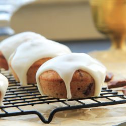 Banana Chocolate Mini Cakes