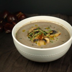 Mushroom Chestnut Soup