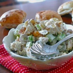 Almond Cashew Chicken Salad