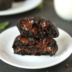 Double Chocolate Mint Cookies