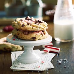Peppermint Chocolate Chip Cookies