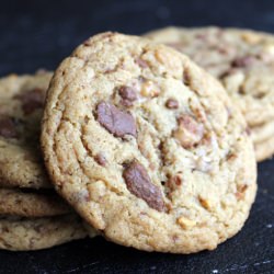Heath Peanut Cookies