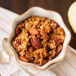 Maple Bourbon Brown Butter Granola