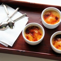Passion Fruit Crème Brûlée