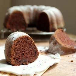 Chocolate Port Bundt Cake