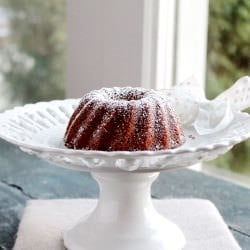 Vanilla and Bourbon Bundt Cake
