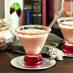 Chocolate Mint/Vanilla Vodka Shake