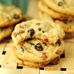 Chewy PB Cinnamon Cookies