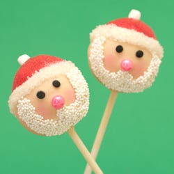 Santa Christmas Cake Pops