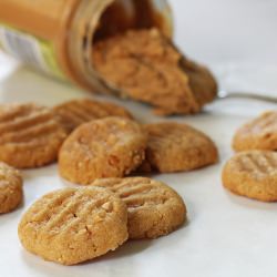 Flourless Peanut Butter Cookie