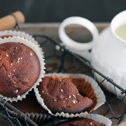 Chocolate Muffins with Fleur de Sel