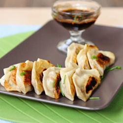Pork & Ginger Apple Potstickers