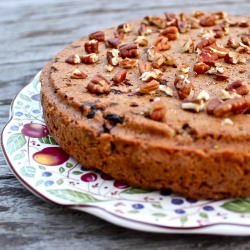 Apple, Pear and Raisin Cake