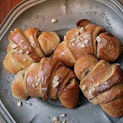 White Poppy Croissants