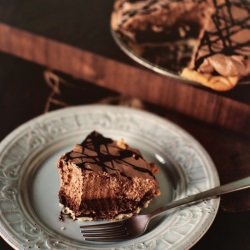 Triple Chocolate Mousse Pie